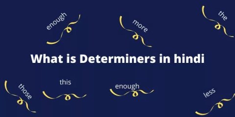 What is Determiners in hindi (निर्धारक) Meaning, Types and Examples