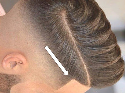 one side boys hairstyle